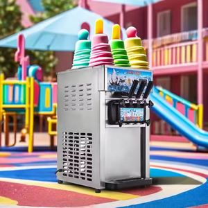 ไอศกรีมนุ่ม1200W 18L/H ที่มีรสชาติผสม2 + 1 - Product Image 5