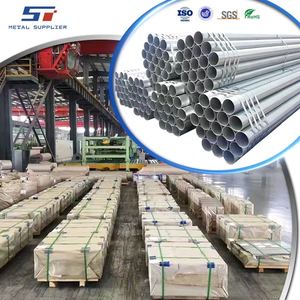 סין מחיר המפעל dx52d + zm חלקה/צינורות פלדה אבץ אלומיניום מגנזיום צינור/צינור - Product Image 5