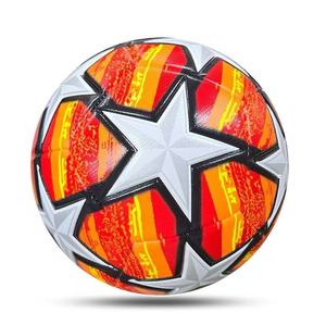 Pallone da <span class=keywords><strong>Calcio</strong></span> Taglia 5/4 per Champions League, 32 Pannelli, Alta Qualità in PU, Cucito a Macchina, per Adulti, Allenamento di Club, Uso Esterno - Product Image 2
