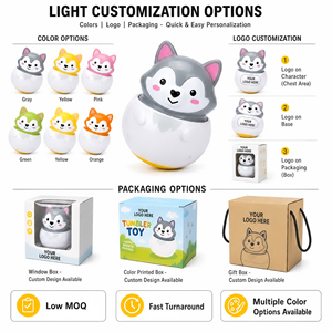Giocattolo Roly Poly in PVC Stampato a Iniezione Personalizzato OEM con Logo Personalizzato, Figurina Promozionale per Fiere e <span class=keywords><strong>Marketing</strong></span> - Product Image 2