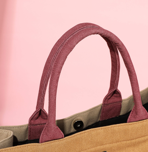 Sac fourre-tout 100% coton naturel, tissu vierge, sac de shopping en toile de coton fait main avec logo personnalisé - Product Image 2