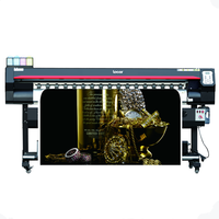 Imprimantes à film souple Locor 1,6 m/ Double tête I3200 UV rouleau à rouleau