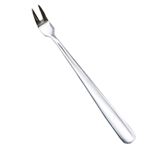 Tenedor para Aperitivos en Forma de L DFU5, Tenedor de Acero Inoxidable para Carne y Frutas - Product Image 1