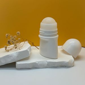 स्टॉक में कारखाने थोक 30 मिलीलीटर 50 मिलीलीटर सफेद पी सॉफ्ट टच रोल-ऑन एंटीपरसर्वेट फ्लैट ट्यूब प्लास्टिक रोलर बॉल डिओडोरेंट बोतल - Product Image 3