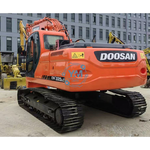 รถขุด Doosan DX225LC มือสองปรับสภาพใหม่ สำหรับงานขุดร่องและวางท่อ - Product Image 3