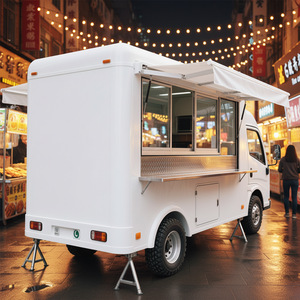 Remolque Móvil para Venta de Alimentos, Remolque de Comida con Descenso Automático, Remolque para Bebidas Frías - Product Image 6