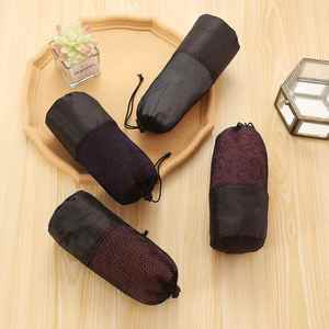 Size 210d Waterproof Eco-friendly Polyester <b>Drawstring</b> <b>Pouch</b> Bag with Customized Logo for Travel Sports Towel Household Use - Product Image 5