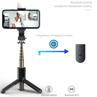 Amazlife L10s — trépied et monopode avec éclairage de remplissage, pour téléphones Android et iPhone, nouveau, produit de beauté