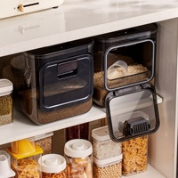 Boîte de rangement hermétique pour riz et farine, grande capacité, en PET moulé par injection, pour armoire de cuisine