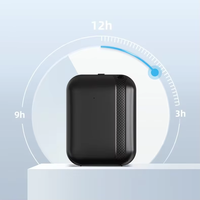 Machine de diffuseur d'arôme en plastique silencieuse et intelligente contrôlée par application avec logo personnalisé alimentée électrique pour un usage domestique fixée au mur