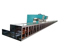 Machine de soudage automatique de bâches avec système de suivi automatique pour la fabrication de bâches de camion