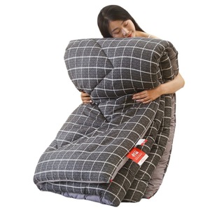 Couette d'hiver écologique pure pour étudiants et adultes, ensemble de literie épais toutes saisons pour la maison, motif imprimé avec garnissage - Product Image 5