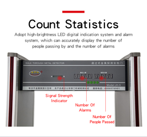 <span class=keywords><strong>Detector</strong></span> de Metais de Alta Sensibilidade e Resposta Rápida para Inspeção de Segurança Pública Interna/Externa - Product Image 2