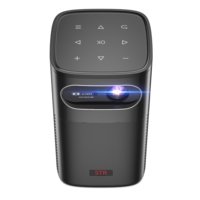 Nouvel écran de projecteur DLP Home Cinéma Lumière LED pour la pièce Mini projecteur intelligent portable 1080P Android Wifi 3D Film de poche FHD