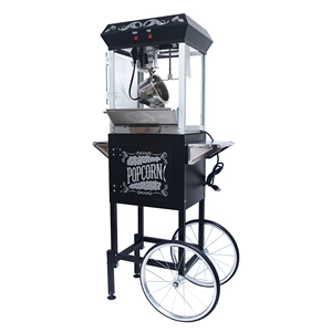 Máquina Comercial de Palomitas de Maíz, Olla de 8 Onzas, Produce hasta 60 Tazas, Carrito de Palomitas de Maíz Estilo Vintage - Product Image 1
