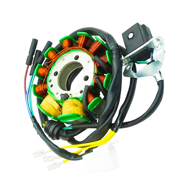 Motorcycle Stator Magneto Coil Generator Five Pins Piaggio 497651 Piaggio OEM for Ape 50cc Original