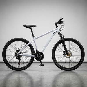 27.5 Dağ Bisikleti MTB Yetişkin 21 Vitesli Hardtail Alüminyum Alaşımlı Kadro Çift Disk Fren Süspansiyonlu Maşa Off Road Bisiklet Erkek - Product Image 5
