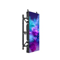 500x1000 panneau flexible avant hd écran de mur vidéo led étanche novastar