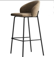 Chaise de comptoir, chaise haute, tabouret de bar, chaise de bar de luxe légère