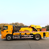 Nouvelle grue mobile pliante JIUBANG 80 tonnes avec stabilisateurs, boîte de vitesses Hengli Tadano, engin de construction