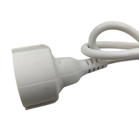 Cordon d'alimentation de rallonge 16A 250V IP44 H05VV-F 3G1.5mm² avec prise femelle Schuko vers fil nu