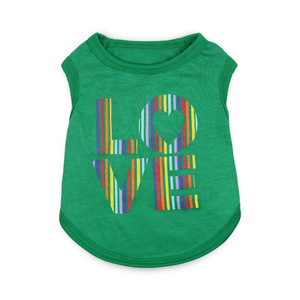 Nueva <span class=keywords><strong>Ropa</strong></span> para Mascotas al por Mayor, <span class=keywords><strong>Ropa</strong></span> <span class=keywords><strong>de</strong></span> Verano para Mascotas con Diseño <span class=keywords><strong>de</strong></span> Arcoíris, <span class=keywords><strong>Ropa</strong></span> <span class=keywords><strong>de</strong></span> Verano para Perros - Product Image 2