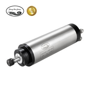 Zhong Hua Jiang ER11 65mm 4 Rodamientos 1.5KW 110V/220V BT30 Motor de Husillo CNC Silencioso Refrigerado por Agua para Máquina de Grabado CNC - Product Image 1