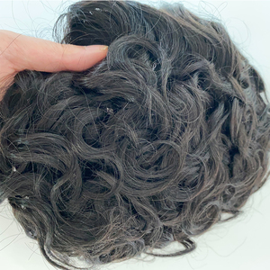 Ocean Curl 7x9 วิกผมบุรุษหล่อชายสั้นผม 100% จริงVirgin Humanผมชายเปลี่ยนระบบMono Toupeeสําหรับชาย - Product Image 4