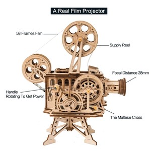 Robotime <span class=keywords><strong>Rokr</strong></span>-Kit de bricolage pour adultes, jouets en <span class=keywords><strong>bois</strong></span> certifiés CPC - Product Image 5