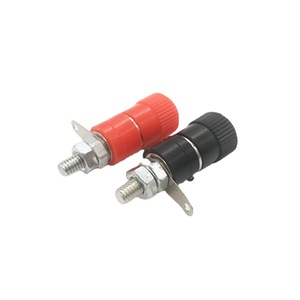 เทอร์มินัลบล็อกลำโพง JS-910B เทอร์มินัลบล็อกแบบ Banana socket ขนาด 4 มม. จากโรงงาน - Product Image 2