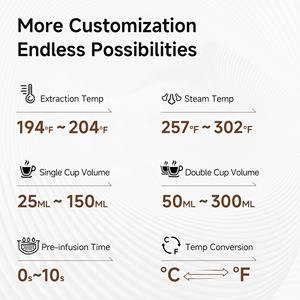 Machine à café expresso semi-automatique professionnelle <span class=keywords><strong>HIBREW</strong></span> H10B 51 mm de qualité 2026 20 bars - Product Image 5