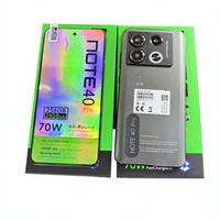 Téléphone intelligent Android 5G Note40 Pro personnalisé en usine, Deca Core, 108MP HD, écran 120Hz, 24 Go de RAM, anglais/français