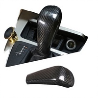 Couverture de pommeau de levier de vitesse en fibre de carbone légère pour console centrale, pour Série 3 2005-2012 E90/E91/E92/E93/E87, intérieur