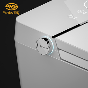 Inodoro inteligente occidental, pantalla led <span class=keywords><strong>de</strong></span> lavado automático, color blanco - Product Image 5