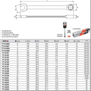 Yato Dual Purpose Ratchet Wrench 17 Mm Chrome Vanadium Steel Metric Industrial Grade <b>Tool</b> - Product Image 2