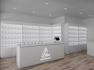 Muebles Personalizados para Tiendas de <span class=keywords><strong>Perfumes</strong></span> y Cosméticos, Diseño Llave en Mano y Equipamiento de Fábrica para Comercios de Belleza - Product Image 3