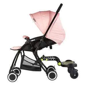 High End Viagem Luxo Baby Pram Twin Stroller Plataforma Glider