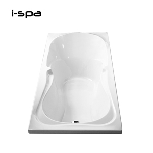 Bañera Rectangular de Acrílico I-Spa Barcelona con Diseño Integrado, Masaje de Aire y Luz de Colores para Uso en Hoteles Spa y Villas - Product Image 2