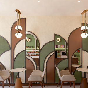 Gỗ tự nhiên bánh hiển thị đứng-Nhà máy-Tùy chỉnh cho các tiệm bánh bền vững và quán cà phê xanh trong thiết kế mộc mạc - Product Image 5