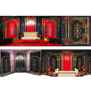 Designer Wrought Iron <b>Wedding</b> Backdrop <b>Props</b> Awesome <b>Wedding</b> Backdrop Monet <b>Props</b> Decor High-Quality <b>Wedding</b> Metal Iron <b>Props</b> - Product Image 1