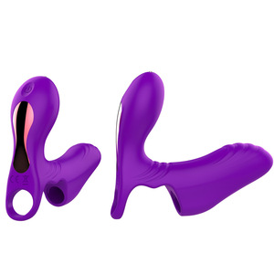 Vibradores de dedo para mujer, estimulador de clítoris lésbico, masturbador de masaje de pezón, herramientas de pareja, juguetes eróticos, Sex Shop - Product Image 2