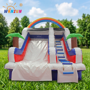สไลเดอร์น้ำเป่าลมสำหรับเด็กผู้ใหญ่สระน้ำสไลเดอร์เป่าลม - Product Image 1