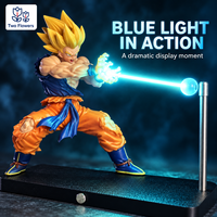 NIKOLATOY Coffret Cadeau Officiel Goku Lampe d'Ambiance Mini à Induction Magnétique en PVC pour Décoration Intérieure - Édition Anniversaire