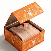 Boîte cadeau de luxe personnalisée pour tasse, fermeture magnétique, emballage en carton rigide, logo en feuille d'or, insert en EVA, boîte de présentation pour tasse