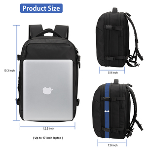 Mochila de Viagem a Vácuo Expansível de Compressão para Acampamento de Grande Capacidade Mochila Outdoor Bolsa de Lazer Impermeável - Product Image 2