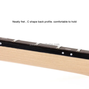 คอกีตาร์ทรง C แบบ Bolt-on ทำจากไม้เมเปิลแคนาดา 22 เฟรต ผิวซาติน ขายดี ลดราคาพิเศษ - Product Image 5