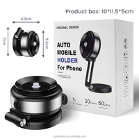Support de téléphone magnétique à aspiration électrique réglable et pliable pour douche/voiture/miroir/surfaces lisses