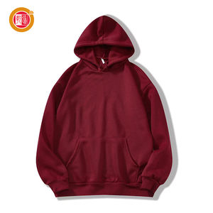 Offre Spéciale Sweats à capuche pour hommes 100% coton couleur unie saison d'hiver à capuche approvisionnement direct d'usine ensemble de sweat à capuche en stock de haute qualité - Product Image 2