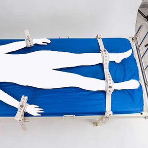 ベッド拘束下の患者の身体保護医療手錠足カフBDSMボンデージ拘束磁気制御拘束ベルト - Product Image 1