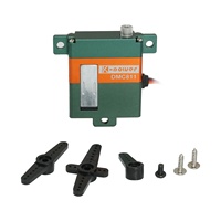 Цифровой сервопривод Kpower DMC811 с металлическим редуктором, 6В, крутящий момент 8.2кг, тонкий сервопривод для радиоуправляемых планеров, реактивных самолетов, самолетов с фиксированным крылом, VTOL, дронов